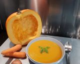 Une image de l'étape 5 de Soupe de potiron du jardin.