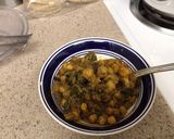A picture of step 7 of Chickpea with Eggplant in a Tomato Sauce.