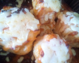 Foto del paso 5 de la receta: PAPA LIBRILLO Con jamón Salsa y queso muzzarela