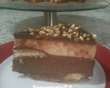 Foto del paso 4 de la receta: Tarta de turrón duro y turron de chocolate almendrado