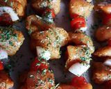 Une image de l'étape 4 de Brochettes de poulet marinés au curry cuisson cocotte magimix ou cuisson woodfire.