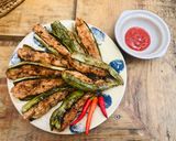 Hình bước làm 4 của món Ớt sừng nhồi chả cá