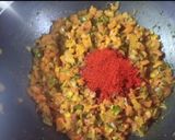 पनीर भुर्जी और मसाला लच्छा पराठा रेसिपी चरण 3 फोटो