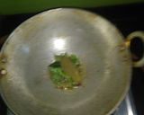 A picture of step 2 of Surati daal.