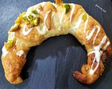Foto del paso 7 de la receta Mini croissant de hojaldre con crema de pistacho y chocolate blanco