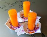 A picture of step 1 of Mango juice.
