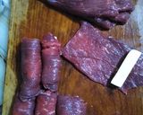 Foto del paso 1 de la receta: Rollitos de carne y papas orgánicas