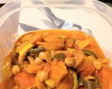 A picture of step 9 of Mediterranean Vegetable Stew with Chickpeas and Mozzarella.