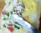 A picture of step 8 of Pizza Sandwich.