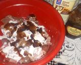 A picture of step 1 of Beef stew.