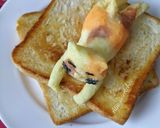 Gambar langkah 4 resipi Roti kacang pool.