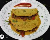 A picture of step 8 of Spicy Masala Gram flour (Besan) Omlette.