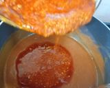 A picture of step 4 of Raw Mango jaggery pickle.