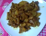 মিষ্টি আলু সুটকি ভুনা রেসিপির ধাপ 3 ছবি