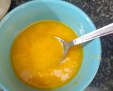 A picture of step 2 of Panna for Panna sankranti.