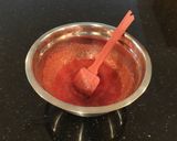 A picture of step 2 of Fresh Strawberry Mousse.