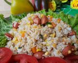 Foto langkah ke 4 dari resep Nasi goreng hongkong.