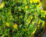A picture of step 7 of Khaman Dhokla.