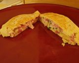 Une image de l'étape 7 de Pancakes Fourrés Jambon-Fromage.