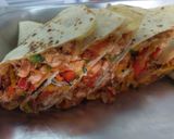 A picture of step 6 of Simple chicken quesadilla.