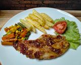 Foto langkah ke 5 dari resep Dori Panggang Saus Pedas.