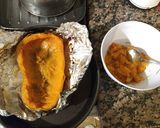Foto del paso 1 de la receta: Calabaza rellena de soja texturizada y verduras
