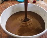 A picture of step 3 of Whole wheat cake Janmashtami special.