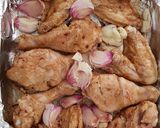 A picture of step 6 of Garlic Butter Roast Chicken Drumstick & Wings.