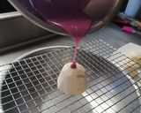 Foto del paso 11 de la receta: Mousse de piloncillo cubierto con un glaseado espejo