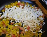 A picture of step 3 of Stuffed and crispy Turmeric Rice flour Pancake.