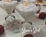 A picture of step 3 of Lychee and Cream.