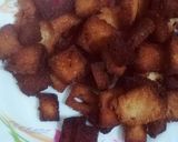 A picture of step 2 of Bread Halwa Recipe😋.