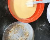 A picture of step 4 of Without Oven Almond pistachio cake 😊.