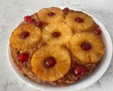 A picture of step 3 of Pineapple Upside-Down Cake.