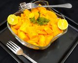 A picture of step 5 of Chatpaty Mango Chunks 🥭🥭.