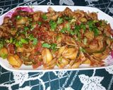 A picture of step 14 of Chicken Tomato Sauce Pasta.
