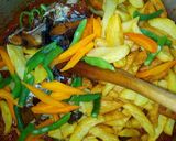 A picture of step 2 of Irish in sauce.