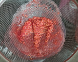 Foto del paso 3 de la receta: Sorbete de frambuesa y vino rosado
