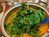 Gulai Daun Ubi Ikan Asap