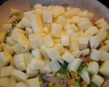 A picture of step 5 of Creamy Chicken Alfredo Soup Recipe.