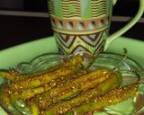 A picture of step 7 of Stuffed green chilli - Instant.