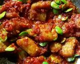 Foto langkah ke 7 dari resep Balado Ikan Asin dan Pete.