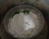 Foto langkah ke 2 dari resep Kue Putu Cetakan Pasta Taro.