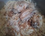 Foto langkah ke 3 dari resep Nasi tim ayam.