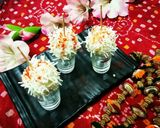A picture of step 13 of Khichi rice flowers balls.