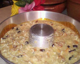 Foto del paso 4 de la receta: Torta de pan con queso y Uvas pasas
