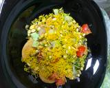 Sprouts with papdi Bhel recipe step 5 photo