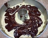 Foto langkah ke 4 dari resep Marble Cake Brownies.