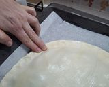 A picture of step 7 of Fava Bean and Sausage Empanada.