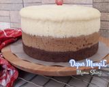 Foto langkah ke 8 dari resep Bolu Tiramisu Kukus ala fridajoincoffee 😍.